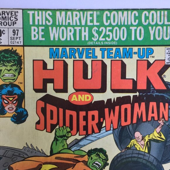 Marvel Team-Up Hulk and Spider-Woman #97 (Sep 1980, Marvel) - Picture 4 of 10